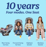 NEW Graco 4Ever DLX 4-in-1 Convertible Car Seat in Charlie
