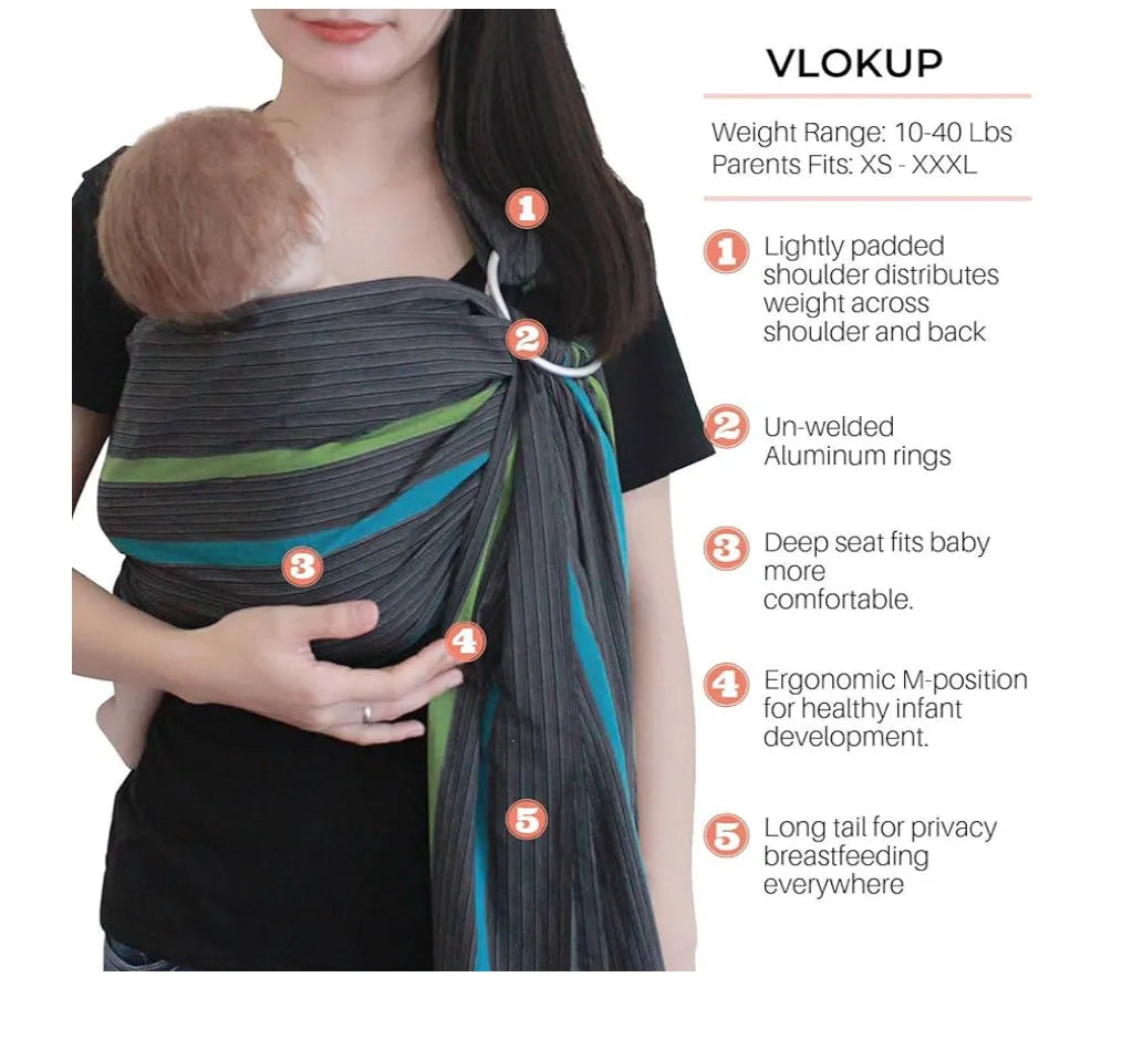Vlokup Baby Ring Sling