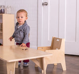 Sprouts Montessori Weaning Table and 2 Chairs, with Leg Extenders