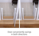 NEW Safety 1st Easy Install Walk Through Gate White 29''-38''