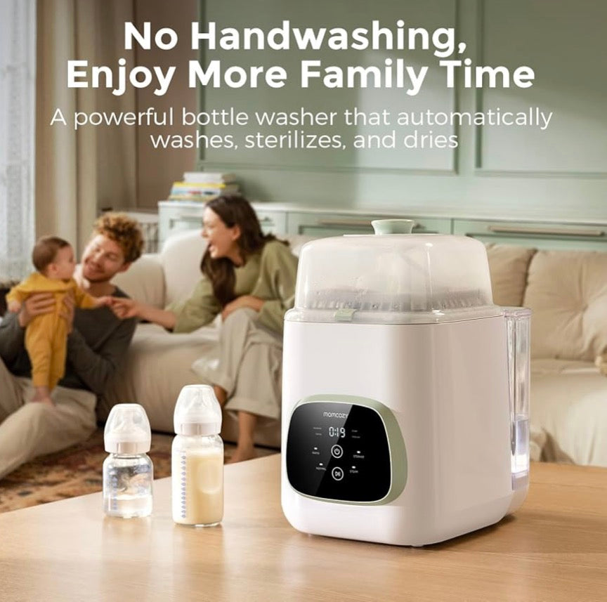 Momcozy KleanPal Pro Baby Bottle Washer, Sterilizer & Dryer