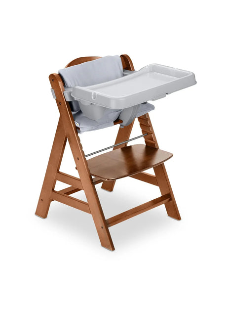 NEW hauck Alpha Grow Along Walnut Booster High Chair - Me n Mommy To Be