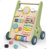 NEW Bautia Wooden Baby Walker Green