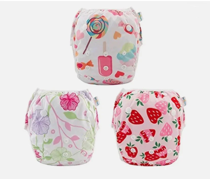 NEW Babygoal 3pk Swim Diapers sz 6-36m