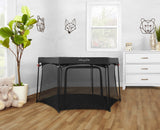NEW Dream On Me Onyx 6-Panel Playpen in Black