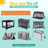 NEW SnoozeShade for Travel Cots & Pack 'n' Plays