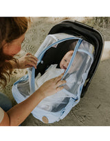 NEW Petit Coulou Summer Car Seat Cover Blue