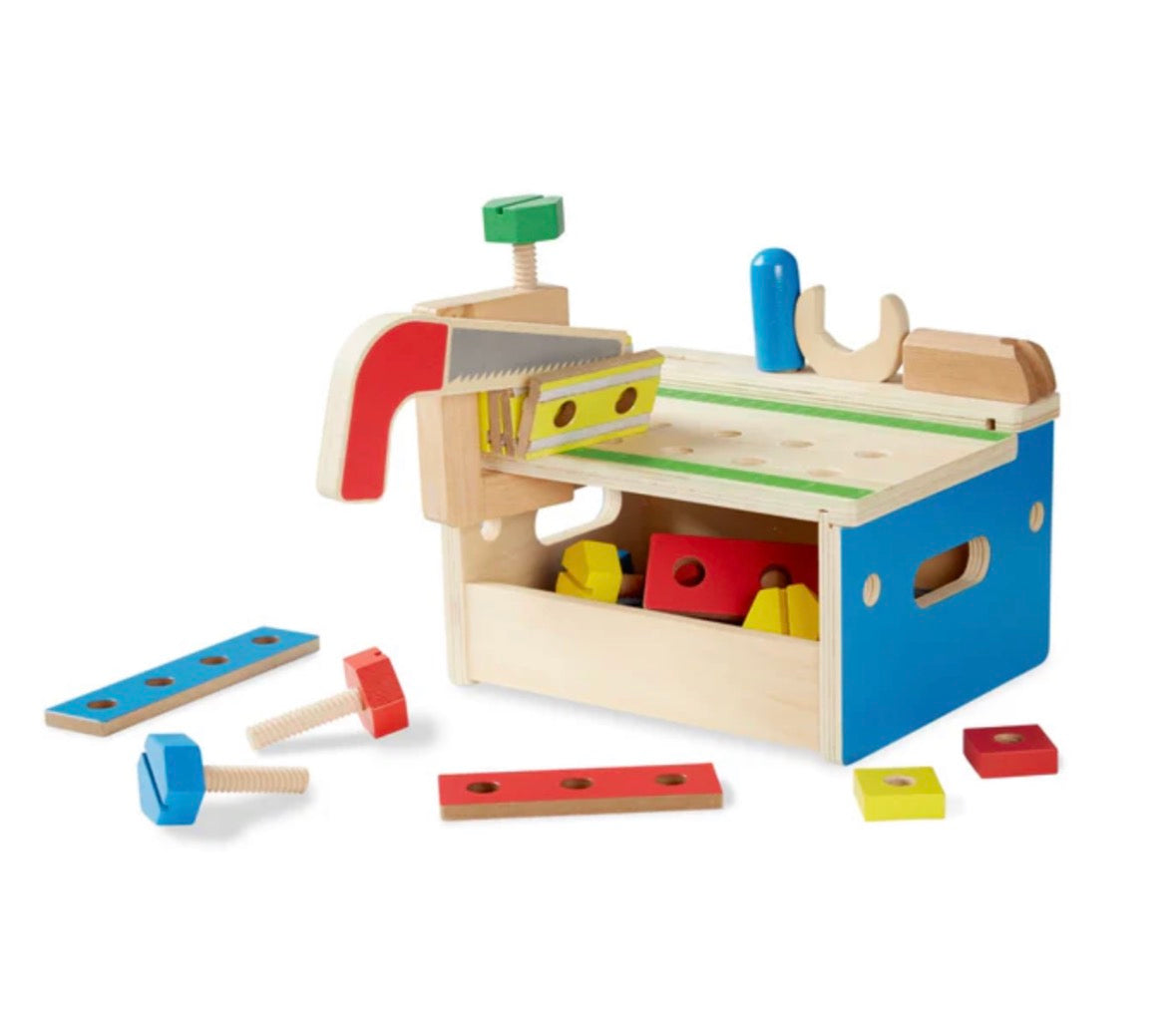 NEW Melissa & Doug Hammer and Saw Tool Bench