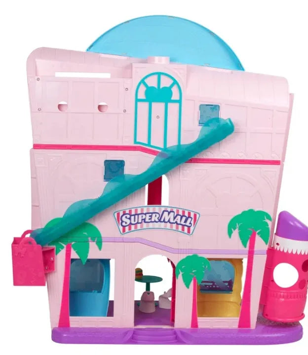 NEW Shopkins Super Mall Play Set, Pink Ages 5+