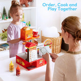 NEW Lalalark Chop 'N Flip Fast Food Station