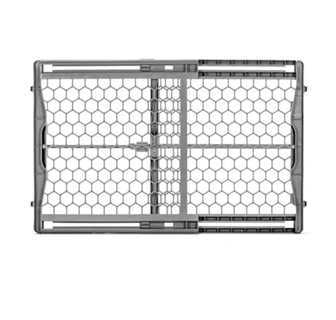 NEW Regalo Plastic Expandable Safety Gate Grey