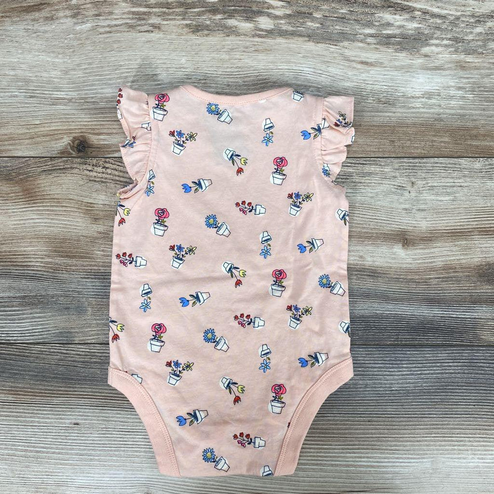 BabyGap NEW SS Bodysuit Flowers Sz 3-6m - Me 'n Mommy To Be