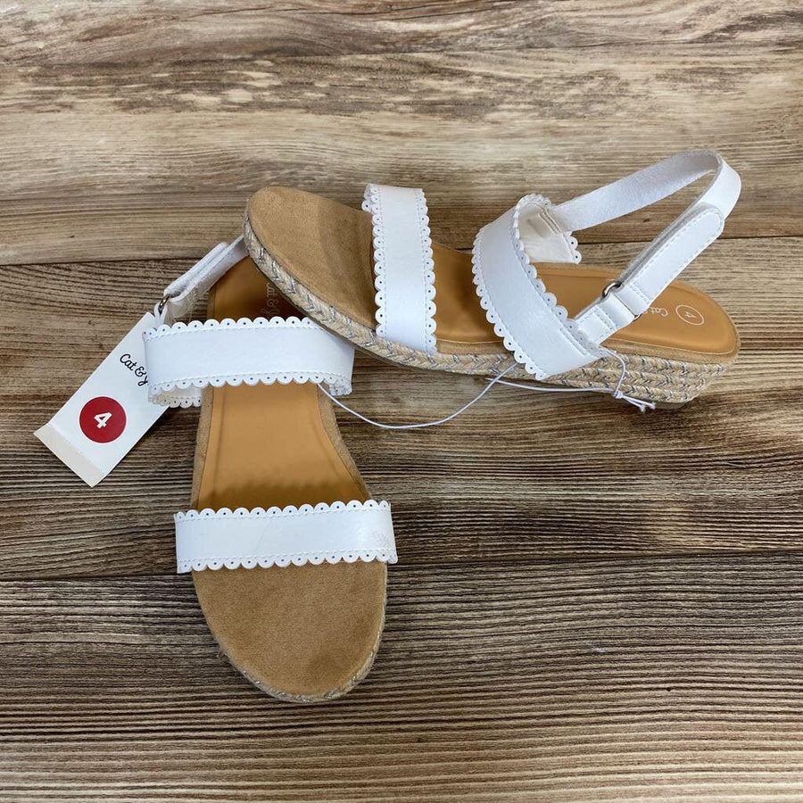 NEW Cat & Jack Girls' Chessie Espadrille Sandals sz 4Y - Me 'n Mommy To Be