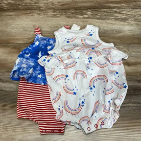 NEW Cat & Jack Baby Rainbow Romper sz 3-6m - Me 'n Mommy To Be
