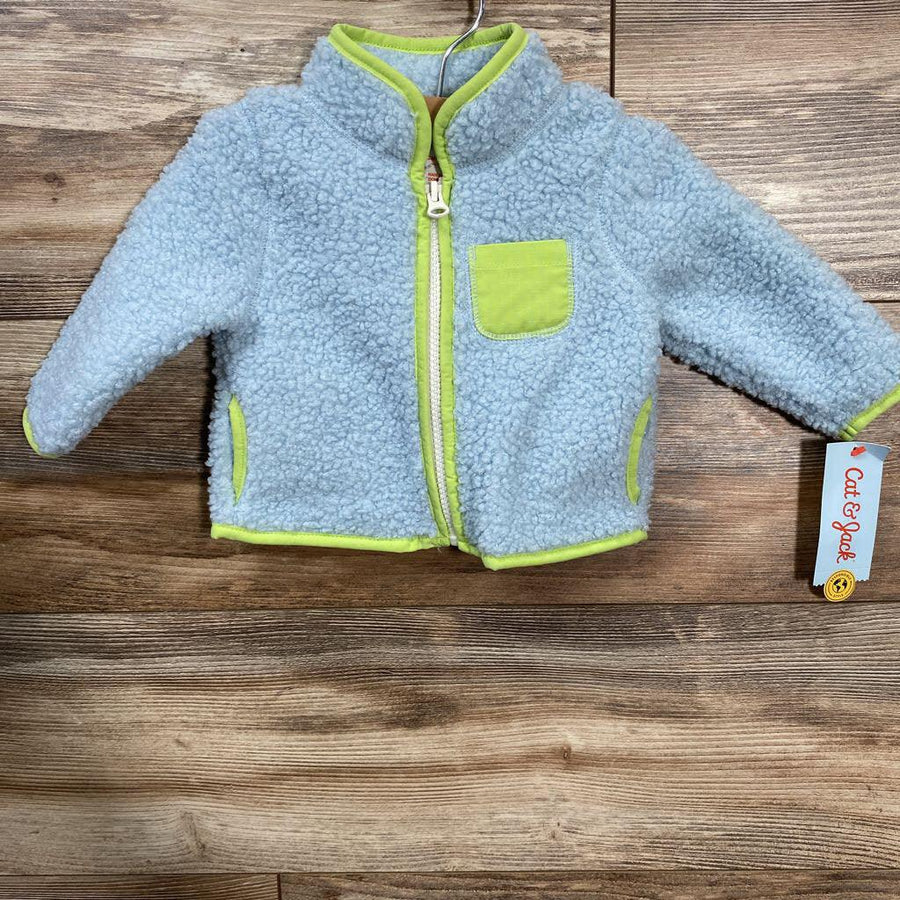 NEW Cat & Jack Sherpa Jacket sz 3-6m - Me 'n Mommy To Be