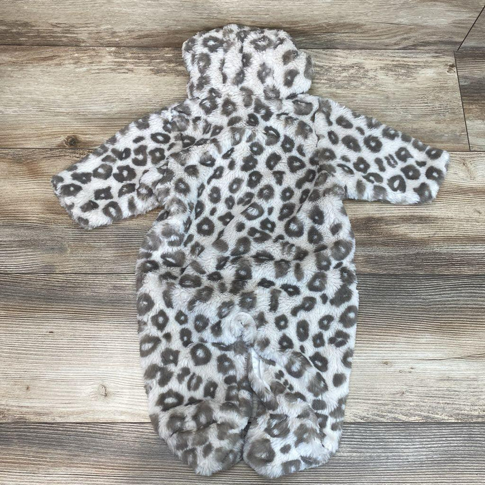 Next Baby Hooded Plush Leopard Print Bunting sz 0-3m - Me 'n Mommy To Be