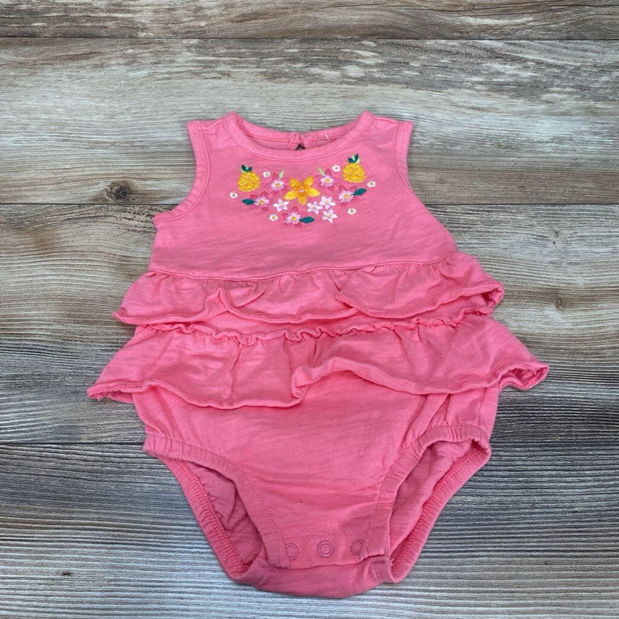 Carter's Ruffle Embroidered Sunsuit sz 6m - Me 'n Mommy To Be