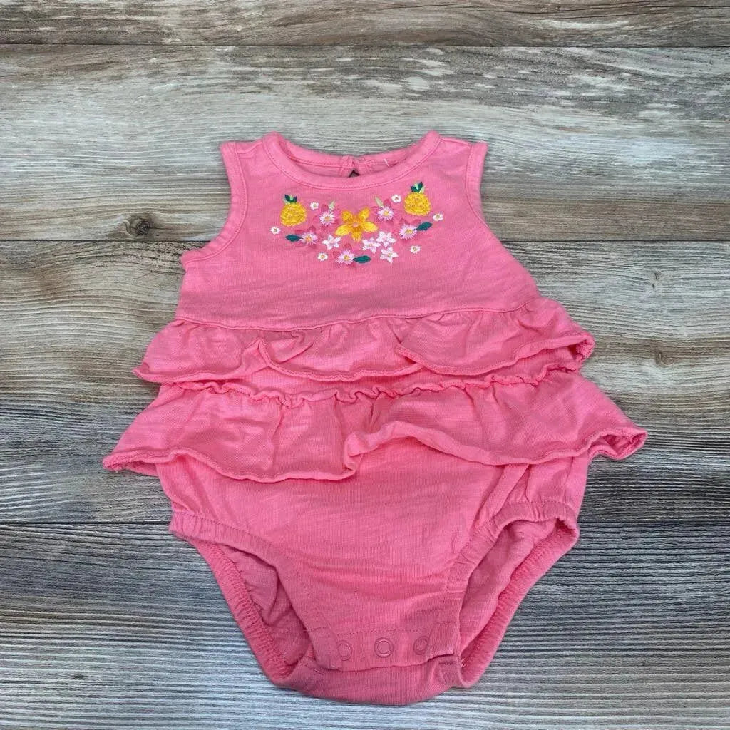 Carter's Ruffle Embroidered Sunsuit sz 6m - Me 'n Mommy To Be