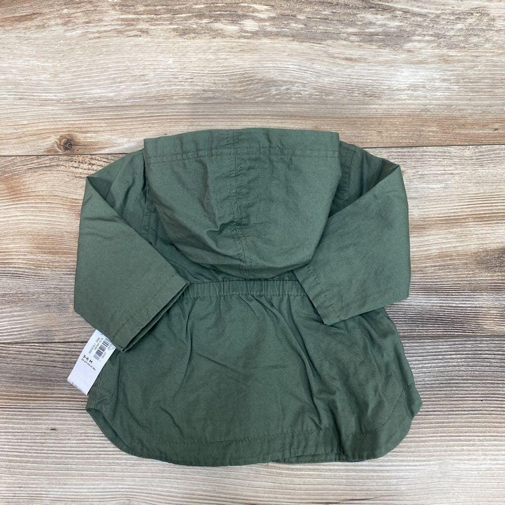 Old Navy Hooded Canvas Utility Jacket sz 3-6m - Me 'n Mommy To Be