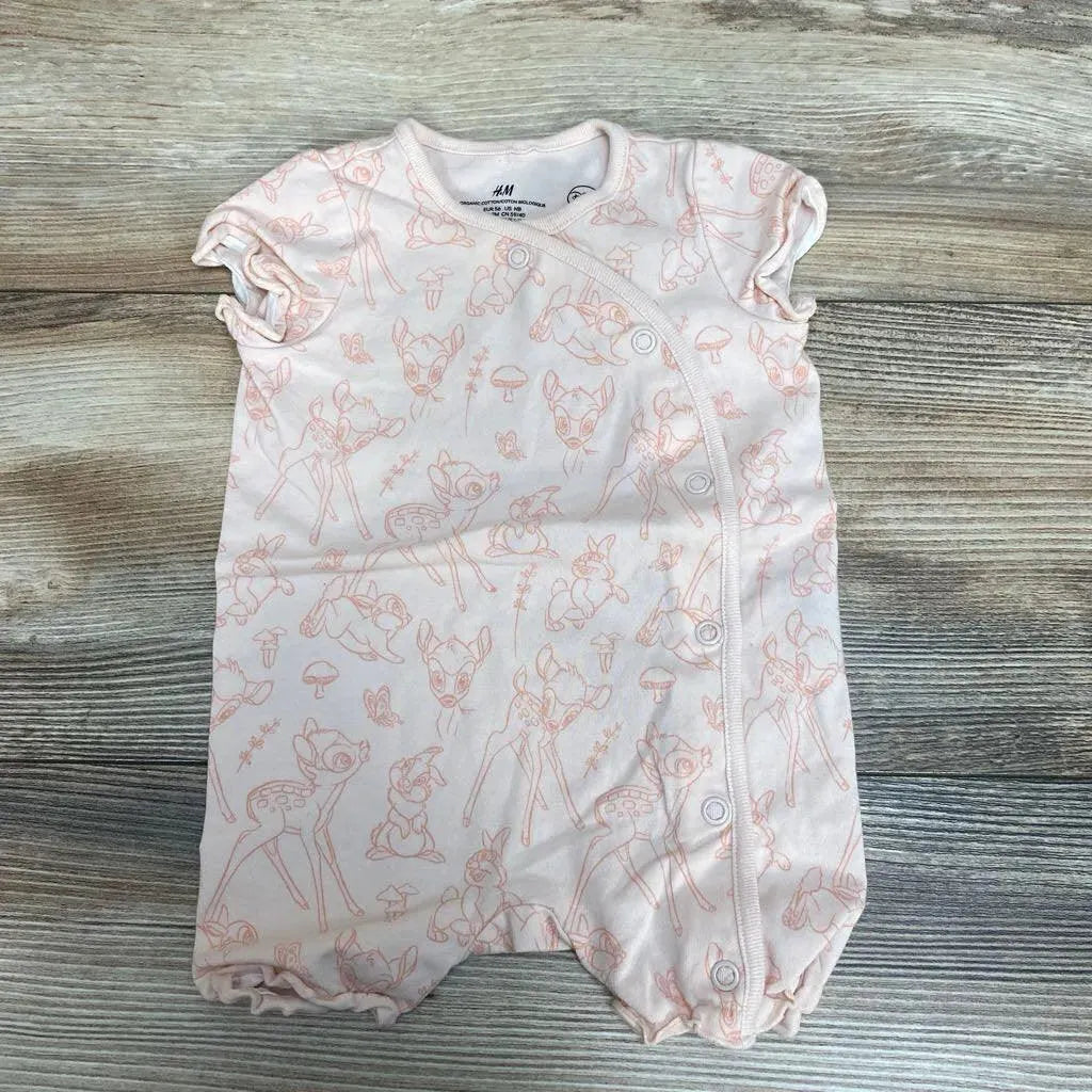 H&M/Disney Bambi Shortie Romper sz NB - Me 'n Mommy To Be