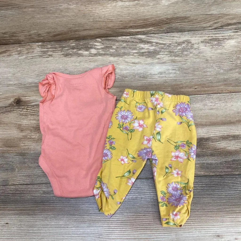 Bundles 2Pc Bodysuit & Pants Set sz 0-3m - Me 'n Mommy To Be