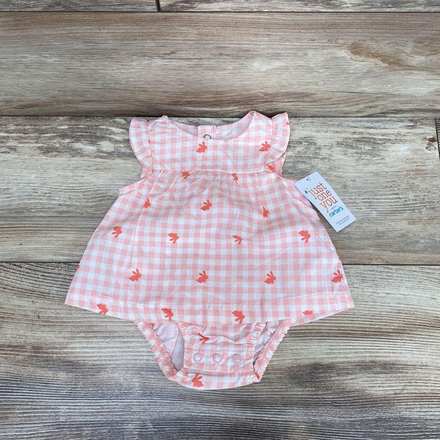 NEW Just One You Bunny Bodysuit Dress sz NB - Me 'n Mommy To Be