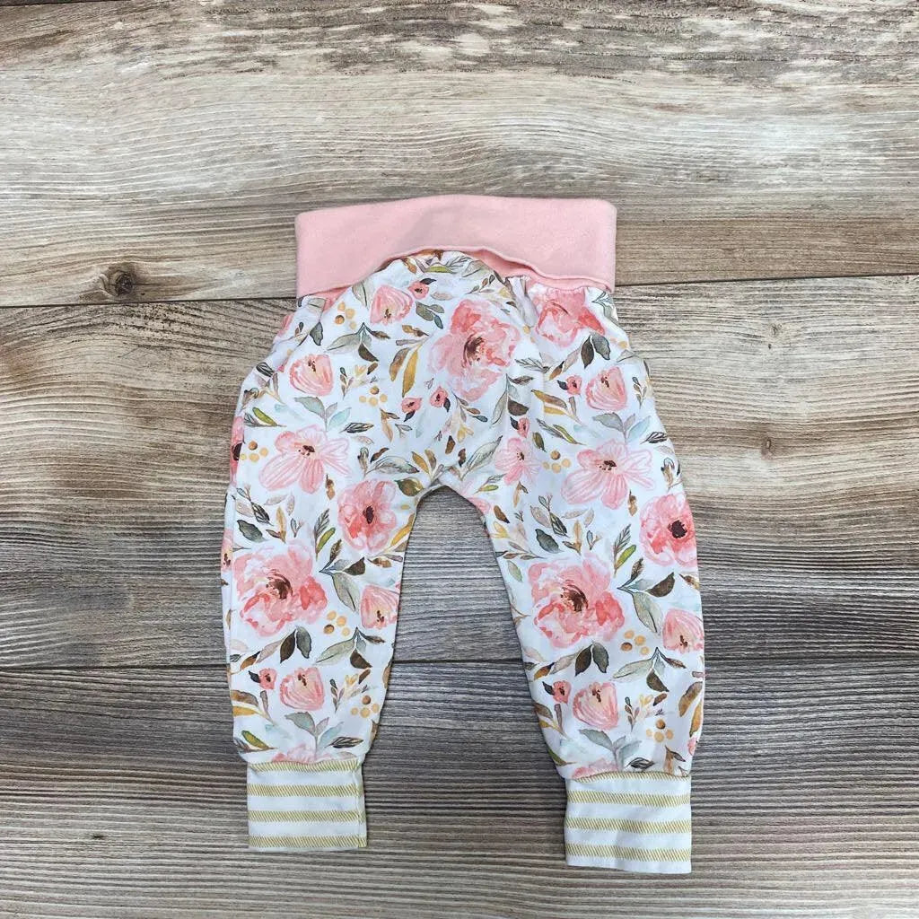 Bibiti Bobiti Watercolor Floral Pants sz 0-3m - Me 'n Mommy To Be