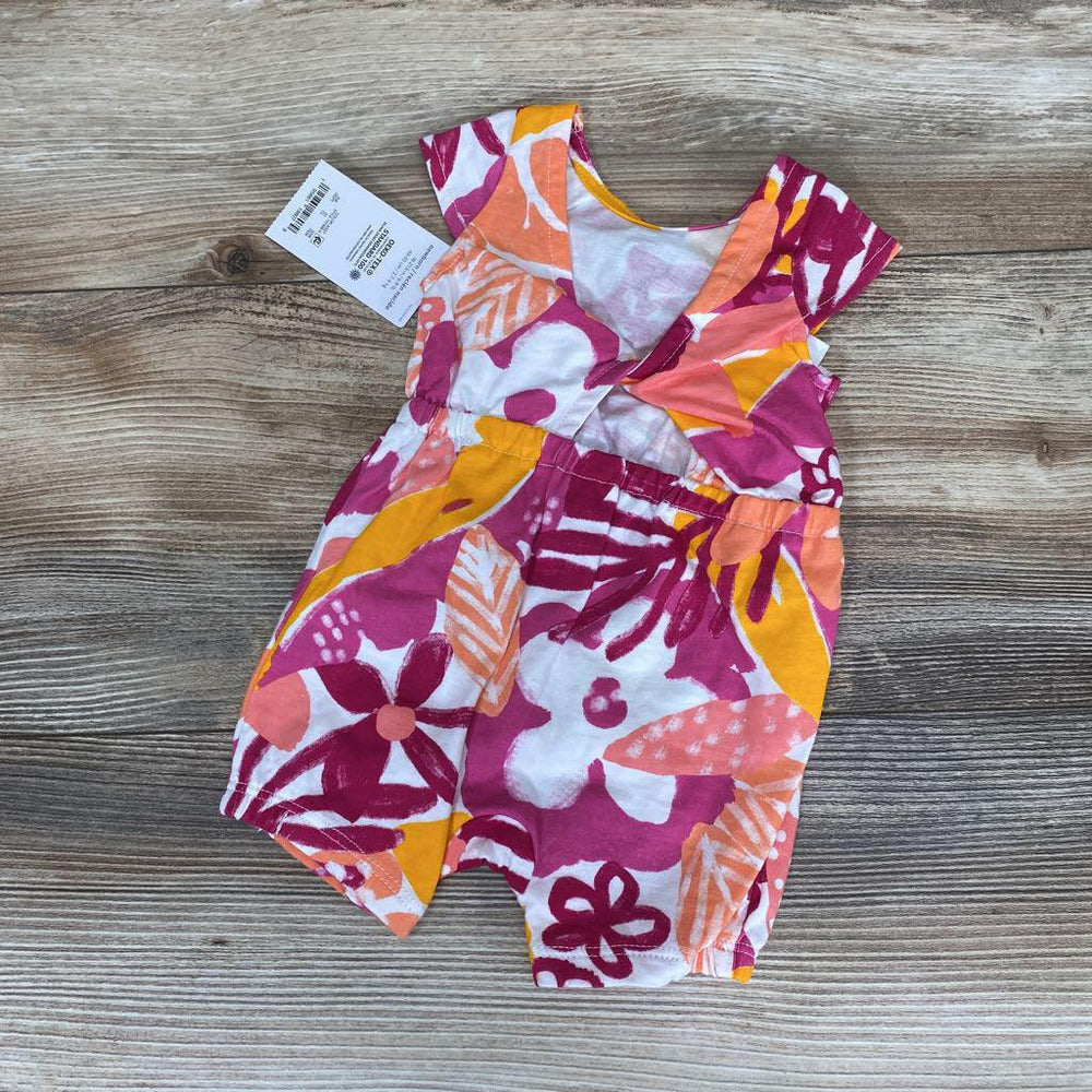 NEW Just One You Cap Sleeve Floral Romper sz NB - Me 'n Mommy To Be