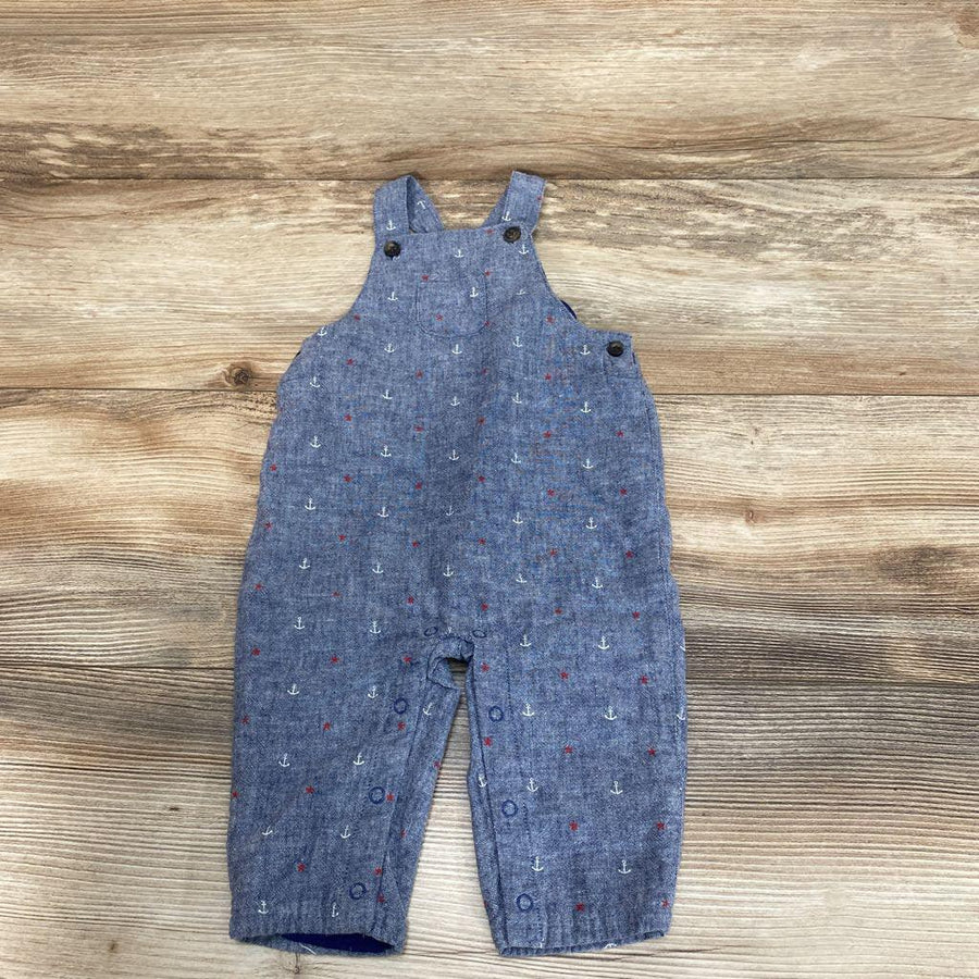 Janie & Jack Linen Overalls sz 3-6m - Me 'n Mommy To Be