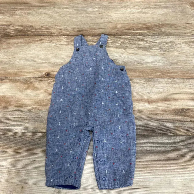 Janie & Jack Linen Overalls sz 3-6m - Me 'n Mommy To Be