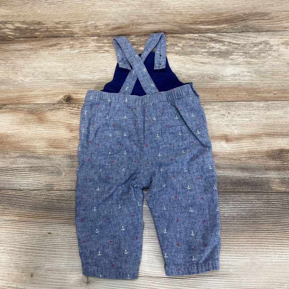 Janie & Jack Linen Overalls sz 3-6m - Me 'n Mommy To Be