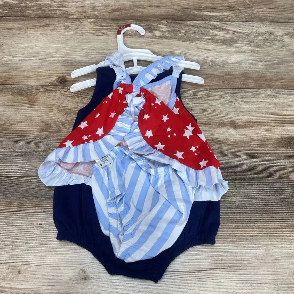 NEW Cat & Jack 3pc Born To Sparkle Romper Set sz 3-6m - Me 'n Mommy To Be
