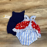 NEW Cat & Jack 3pc Born To Sparkle Romper Set sz 0-3m - Me 'n Mommy To Be