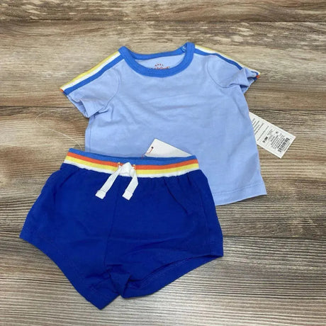 NEW Cat & Jack 2pc Shirt & Shorts sz 0-3m - Me 'n Mommy To Be