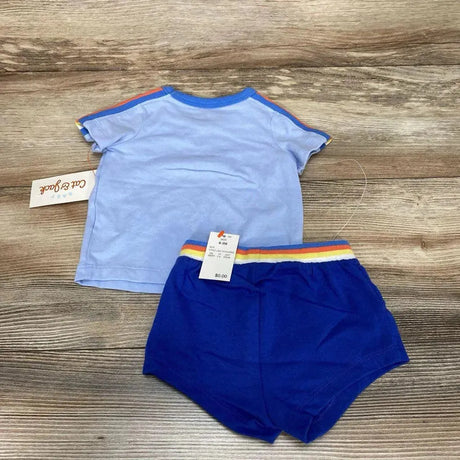 NEW Cat & Jack 2pc Shirt & Shorts sz 0-3m - Me 'n Mommy To Be