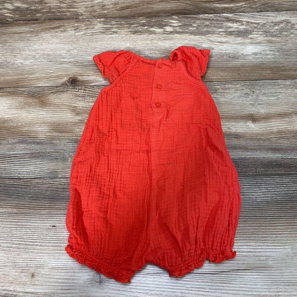 Just One You Muslin Shortie Romper sz 6m - Me 'n Mommy To Be
