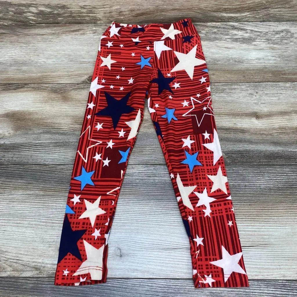 LuLaRoe Stars Leggings sz 3T - Me 'n Mommy To Be