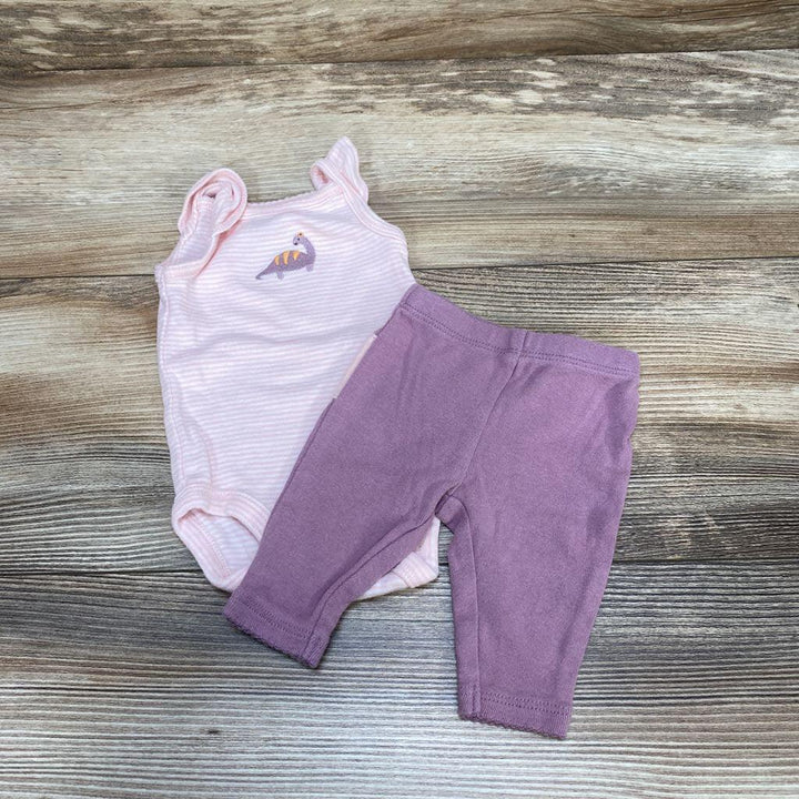 Carter's 2Pc Striped Bodysuit & Pants sz NB - Me 'n Mommy To Be