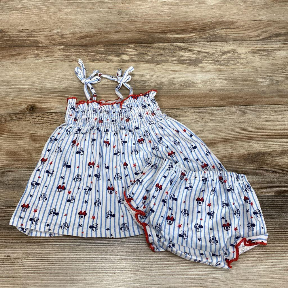 Disney Baby 2pc Striped Smocked Dress Set sz 3-6m - Me 'n Mommy To Be
