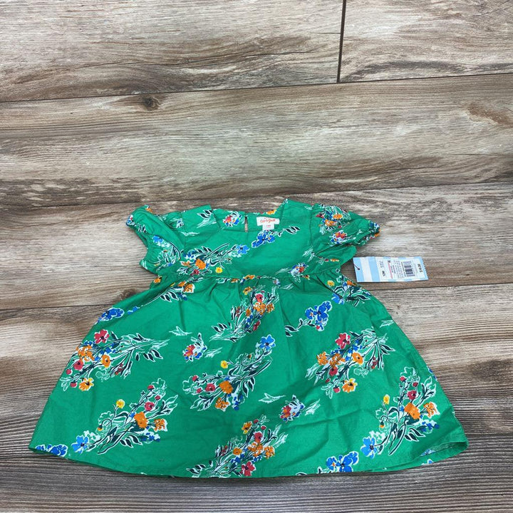 NEW Cat & Jack Floral Short Sleeve Dress sz 12m - Me 'n Mommy To Be