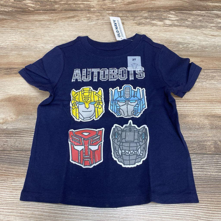 Old Navy NEW Transformers 'Autobots' Graphic T-Shirt Sz 2T - Me 'n Mommy To Be