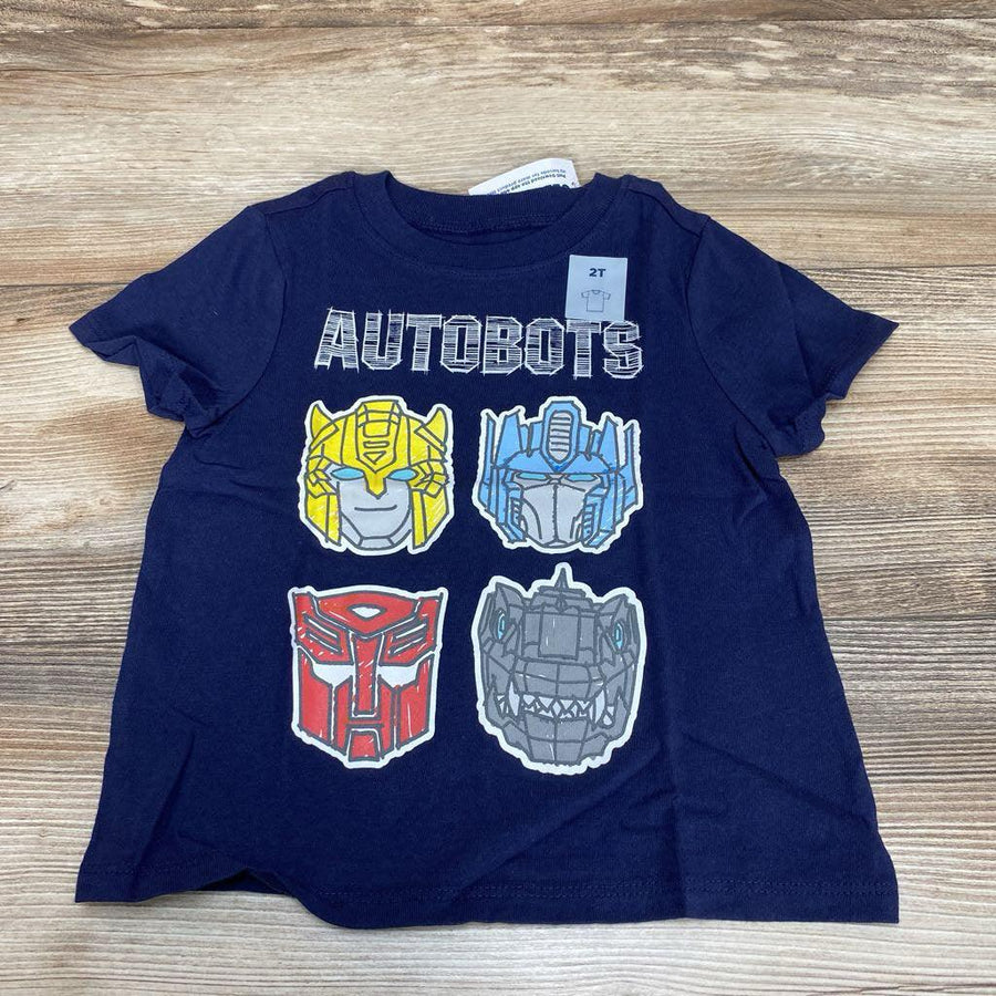 Old Navy NEW Transformers ' Autobots' Graphic T-Shirt Sz 2T - Me 'n Mommy To Be