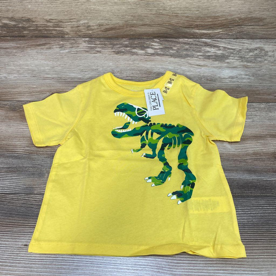 NEW Children's Place Camo Dino Graphic T-Shirt sz 18-24m - Me 'n Mommy To Be