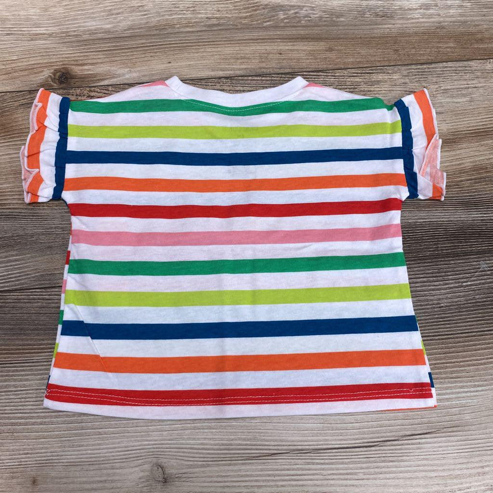 NEW Okie Dokie Rainbow Stripe T-Shirt sz 6m - Me 'n Mommy To Be