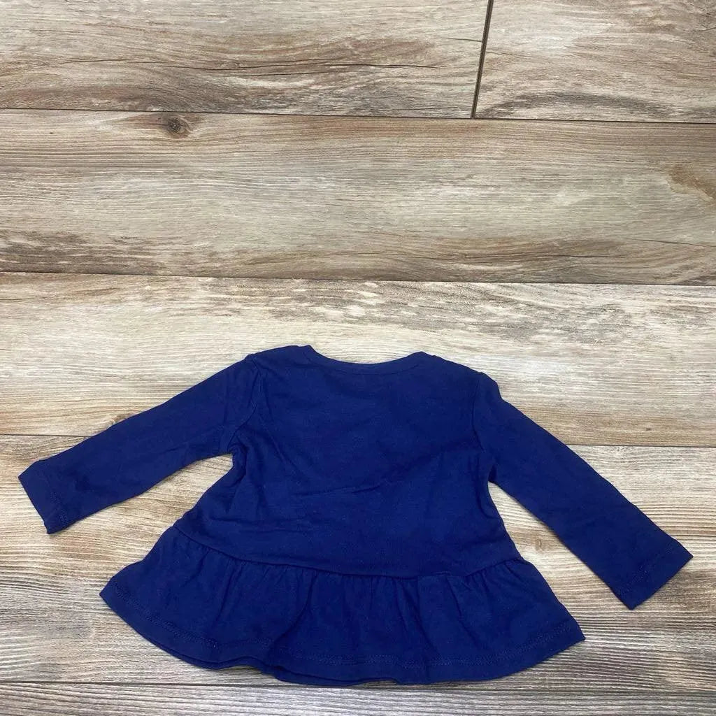 NEW Okie Dokie Peplum Shirt sz 6m - Me 'n Mommy To Be