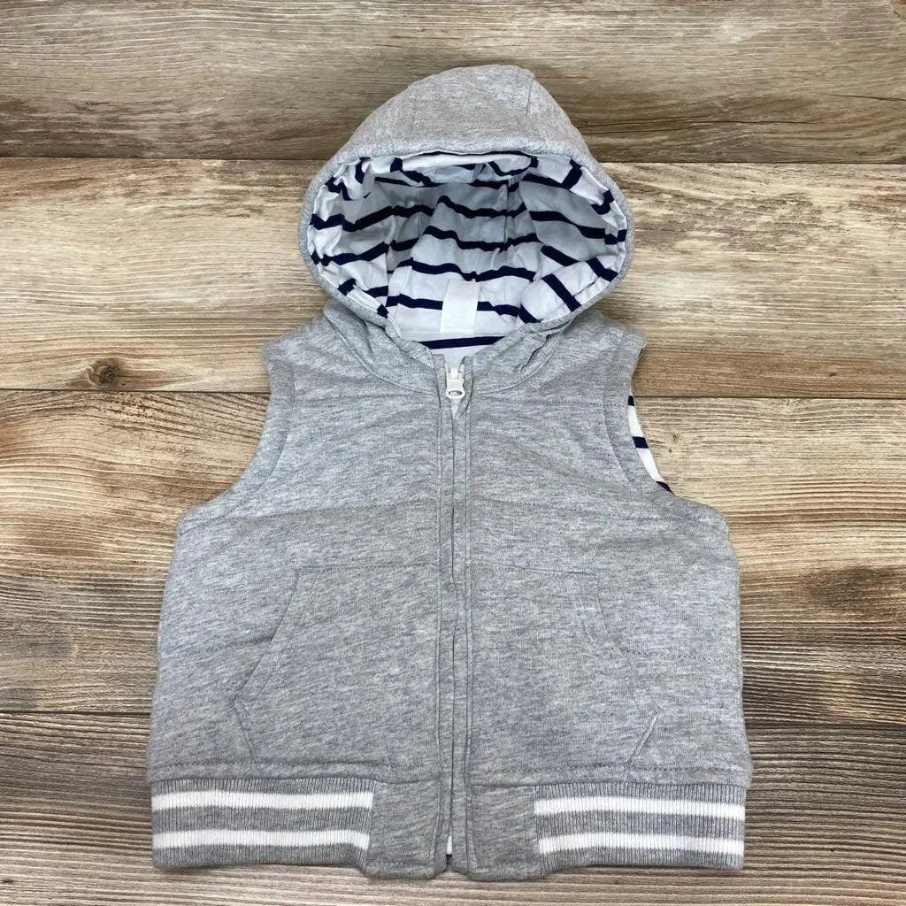 BabyGap Hooded Reversible Vest sz 12-18M - Me 'n Mommy To Be