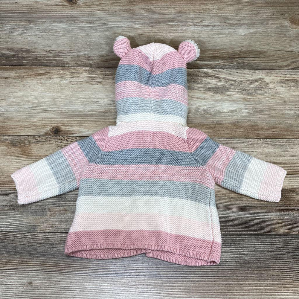 Baby Gap Hooded Sherpa Cardigan sz 0-3M - Me 'n Mommy To Be