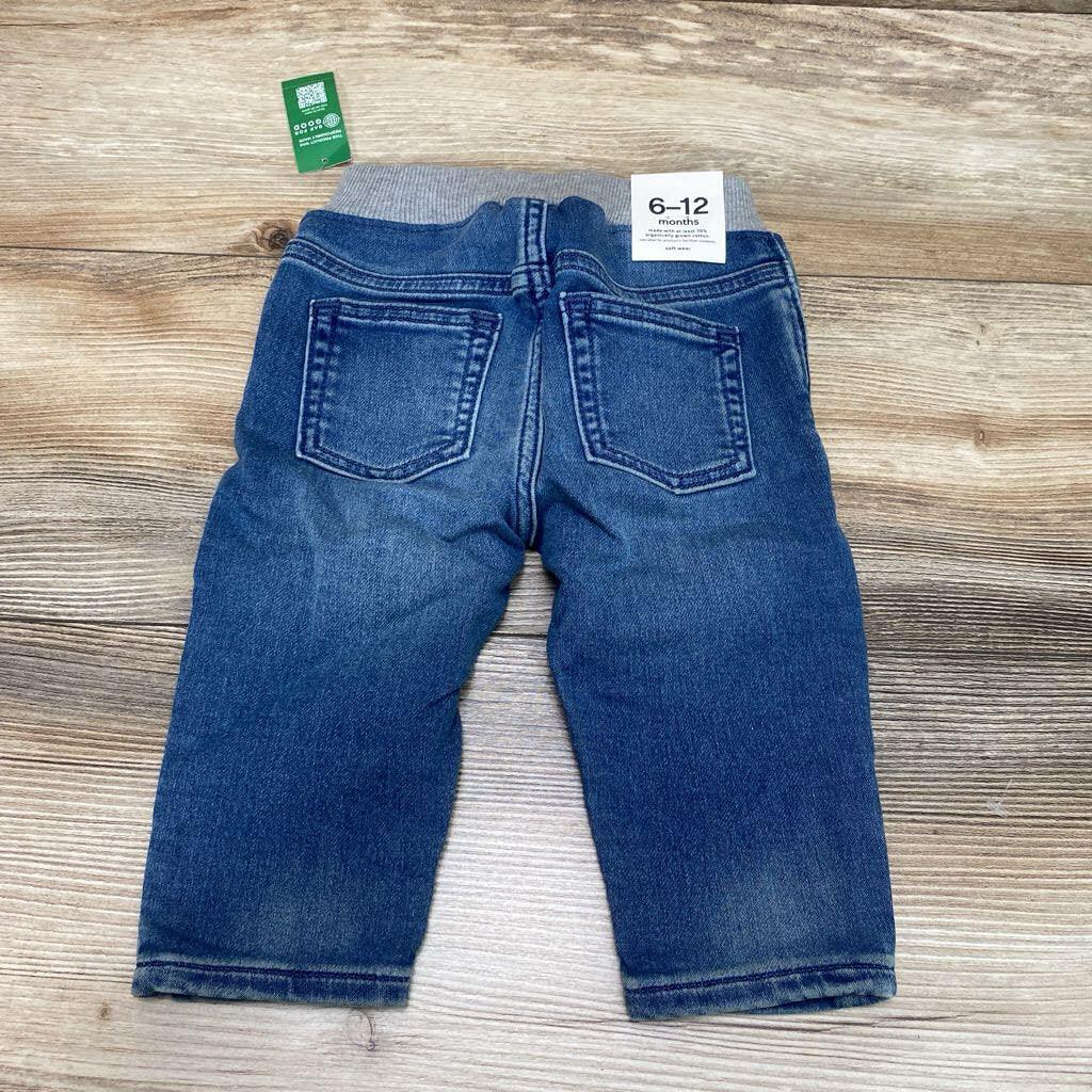 NEW Baby Gap My First Easy Slim Knit-Denim Jeans sz 6-12m - Me 'n Mommy To Be