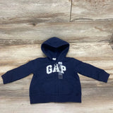 NEW BabyGap Logo Zip Hoodie sz 6-12m - Me 'n Mommy To Be