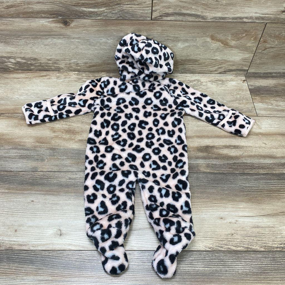 Little Beginnings Leopard Print Plush Bunting sz 3-6m - Me 'n Mommy To Be